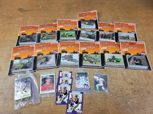 Lot of Collectable Trading Cards - Baseball, Football, Basketball, Tractors