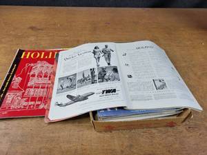 Lot of 1948 HOLIDAY Magazines - Cool Ads - Each is 11 x 14