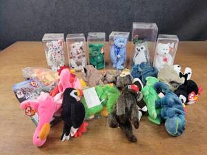 Lot of (25) Assorted Beanie Babies