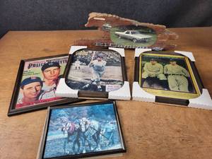 Baseball Framed Prints and El Camino Dcor Piece - NO SHIPPING
