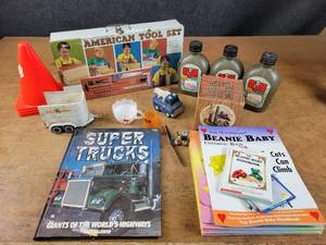 Vintage Toys, Beanie Babies Membership Kits, Tonka Trailer and More - NO SHIPPING