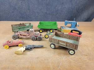 Lot of Vintage Farm Toys and More - ERTL, Auburn and More