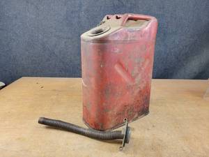 Vintage US Military Jerry Can w nozzle - NO SHIPPING