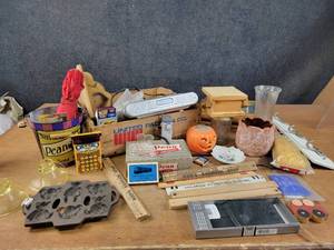 Undermount Radio, Cast Iron Mold, Rulers, Dcor, Umbrella, Shelf and More - NO SHIPPING