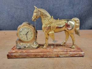 United Clock - Horse Clock - Approx. 17 Long