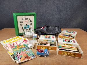 Advertising Pens, True Value Clock, Comic Book, Tonka Truck and More