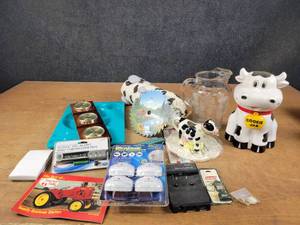 Mooing Cow Cookie Jar, Ultrasonic Pest Repellers, Pitcher and More