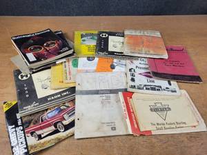 Lot of Farm Manuals, Clinton Engines manual, Successful Farming Magazines and More