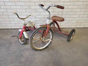 (2) Vintage Tricycles - NO SHIPPING
