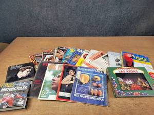 Lot of Assorted Magazines, some Adult, Books and More