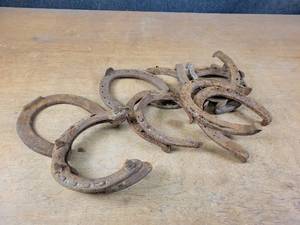 (12) Assorted Antique Horseshoes