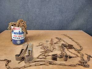 Antique Shears, Trap, Unusual Chains and More - NO SHIPPING