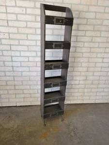 Narrow Black Shelf - Approx. 51 x 10 x 6 - NO SHIPPING