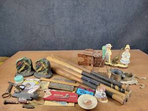 Vintage Wood Baseball Bats, Bookends, Dcor, Vintage and More - NO SHIPPING