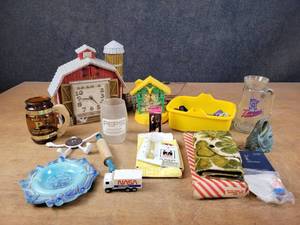 Vintage Clocks, Toys, Brass Fish Head and More