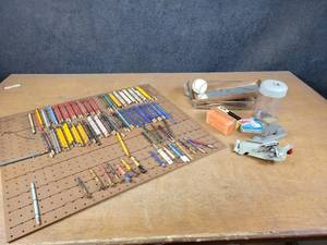 Vintage Pen  Pencil Collection, Vintage Stapler, Staples, Can Opener and More - NO SHIPPING