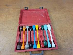 lot 27 image: Wheel Torque Socket Kit - Complete - Made in the USA
