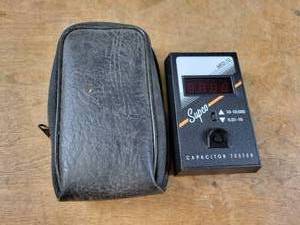 lot 46 image: Supco Capacitor Tester - Model MFD-10