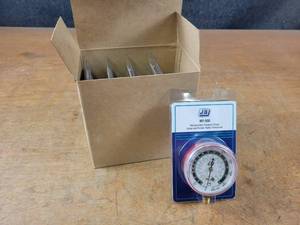 lot 83 image: New Pack of (5) JB Refrigeration Pressure Gauges - Part No. M2-500