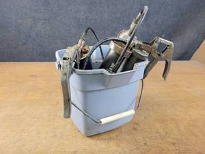 lot 109 image: Pneumatic Grease Gun and (2) Manual Grease Guns - NO SHIPPING