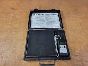 lot 110 image: CPS Model CC100 Compute-A-Charge Refrigerant Charging Scale