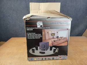 lot 119 image: Vanderbach Audio Surround Sound System - Open Box