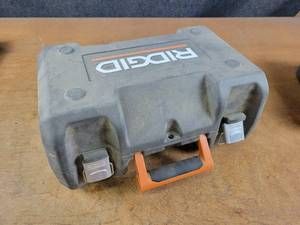 lot 141 image: Empty RIDGID R2500 14 Sheet Palm Sander Case - Case Only