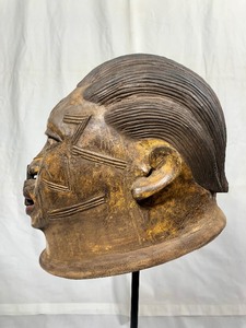 Exceptional Makonde Initiation Helmet Mask