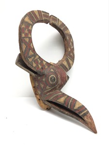 Very Nice Burkina Faso Bobo Hornbill Bird Mask