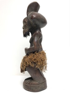 Old Chokwe Standing Royal Male Figure&nbsp