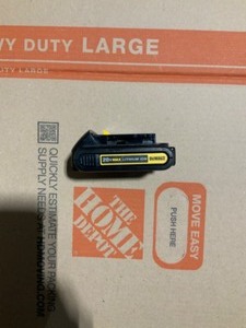 DEWALT 20-Volt MAX Compact Lithium-Ion 1.5Ah Battery Pack. See Pictures