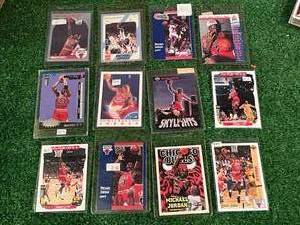lot 28 image: Michael Jordan Cards