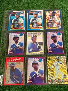 lot 42 image: Ken Griffey Jr RCs