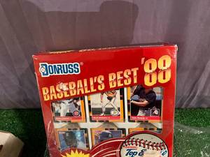 lot 47 image: 1988 Donruss Baseballs Best Top Stars & Rookies Factory Sealed