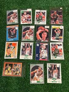 lot 52 image: Larry Bird Cards