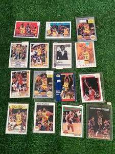 lot 53 image: Magic Johnson Cards
