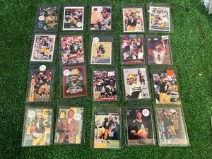 lot 55 image: Brett Farve Cards with RC
