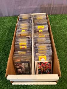 lot 62 image: 1600 Count Box of Football Stars & RCs