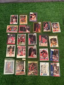 lot 77 image: 23 Michael Jordan Cards