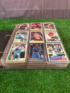 lot 85 image: Binder of Sports Cards - Football, Baseball & Basketball, Twins, Stars & RCs
