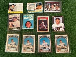 lot 126 image: Harmon Killebrew Cards