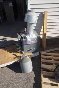 lot 13 image: Teledyne Laars Model JVT-125C Gas Fired Hot Water Boiler System