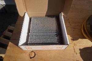 lot 18 image: Box of Pneu Fast 2 x .120 Pressure Treated Lumber Pneumatic Nail Gun Nails