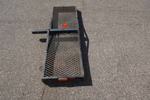 lot 39 image: Trailer Receiver Hitch Mount Cargo Carrier