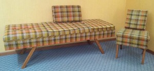 lot 36 image: Vintage Pelvic Bench and Cervical Chair
