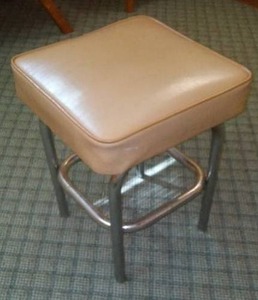 lot 38 image: Vintage Stool.
