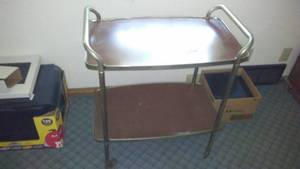 lot 60 image: 2 Tier Rolling Cart