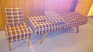 lot 73 image: Vintage Pelvic Bench and Cervical Chair