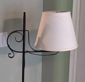 Pair of Wrought Iron Floor Lamps