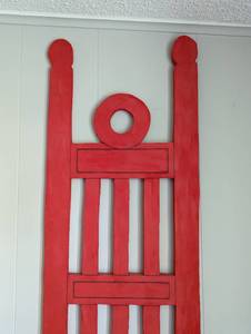 Decorative Painted Chair Wall Hanging